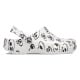 Saboti Crocs Classic Skull Print Clog Culoare Alb - White/Black