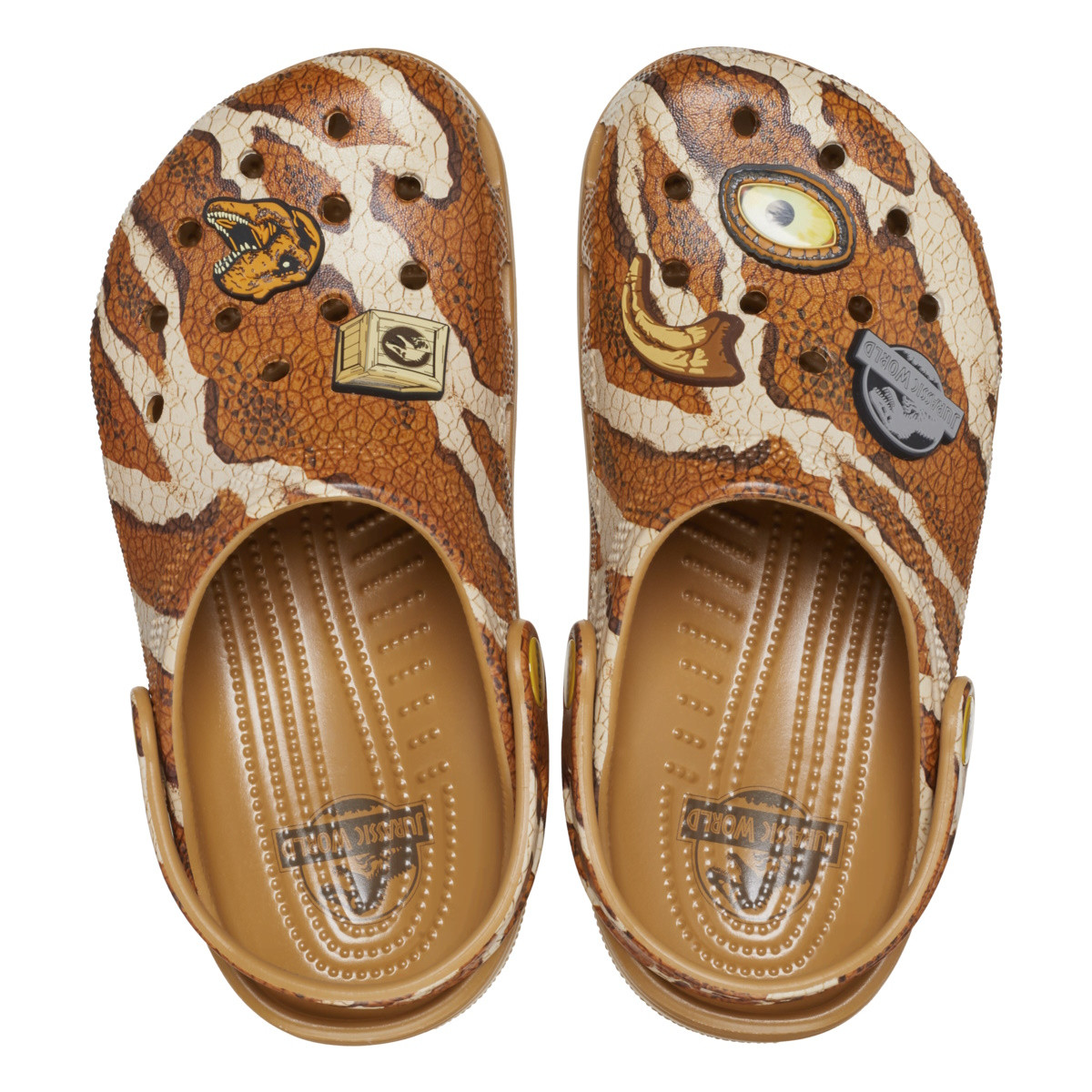 Saboti Crocs Classic Jurassic World Clog Kids Maro - Sand - 4 | YEO