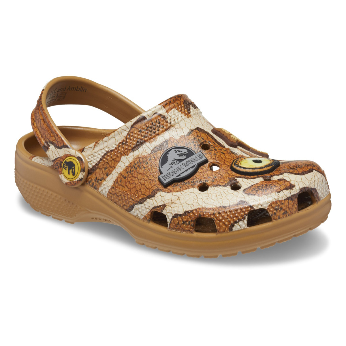 Saboti Crocs Classic Jurassic World Clog Kids Maro - Sand - 1 | YEO