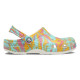 Saboti Crocs Classic Island Escape Clog Culoare Multicolor - Hyper Pink/Multi