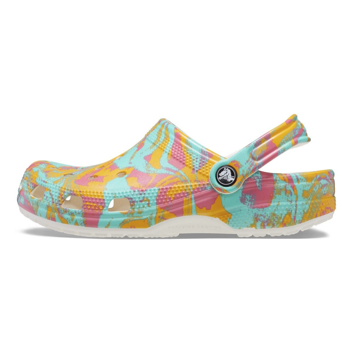 Saboti Crocs Classic Island Escape Clog Multicolor - Hyper Pink/Multi - 2 | YEO