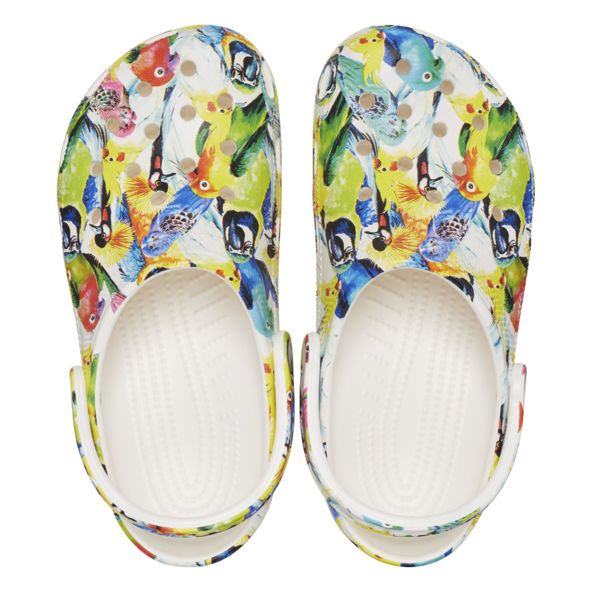 Saboti Crocs Classic Island Escape Clog Alb - White/Multi - 4 | YEO