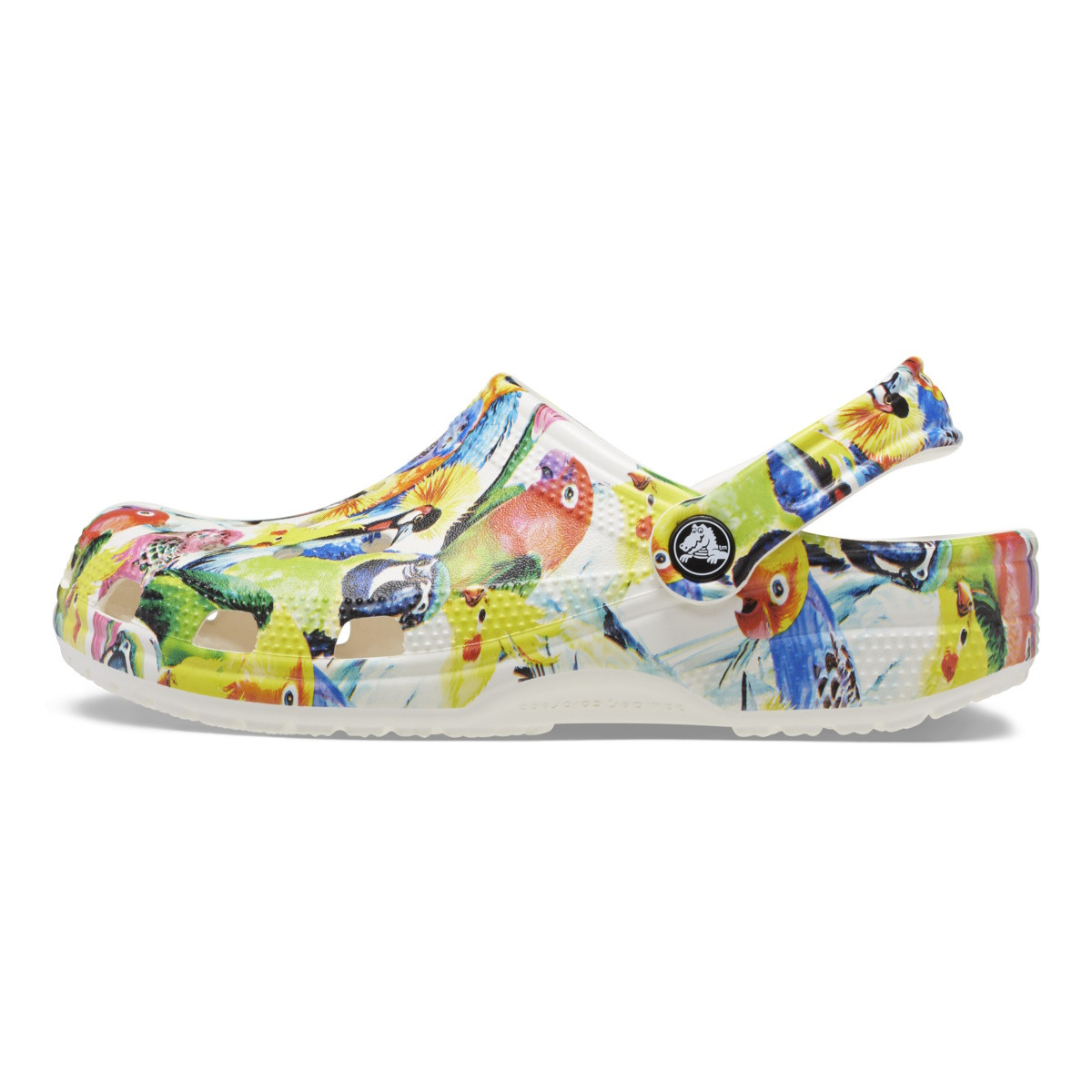 Saboti Crocs Classic Island Escape Clog Alb - White/Multi - 2 | YEO