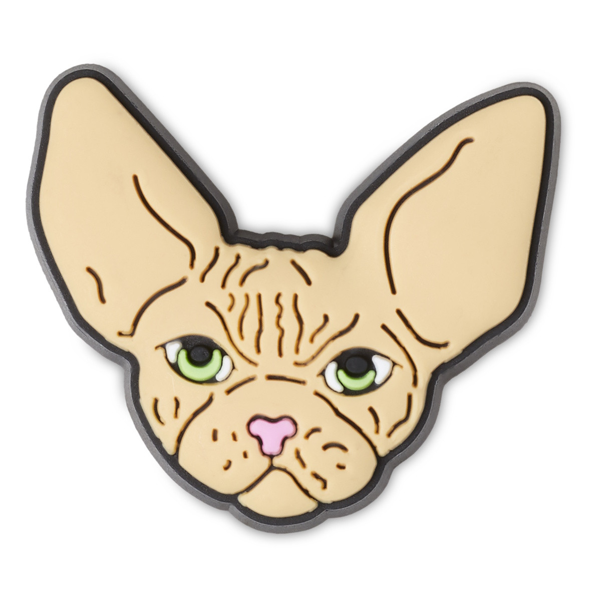Jibbitz crocs hairless sphynx cat