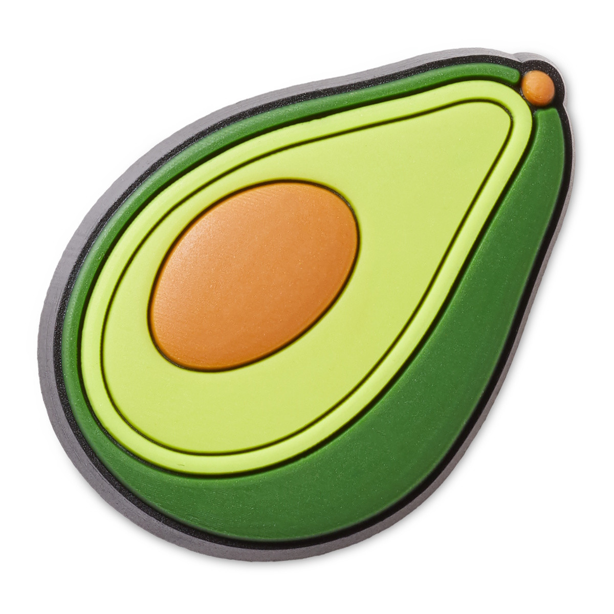 Jibbitz crocs bright avocado