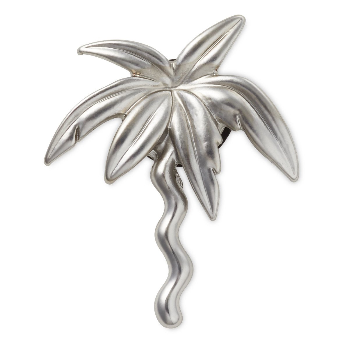 Jibbitz crocs silver trippy palm tree