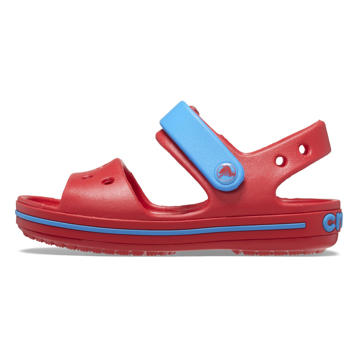 Sandale Crocs Crocband Sandal Rosu - Varsity Red - 1 | YEO
