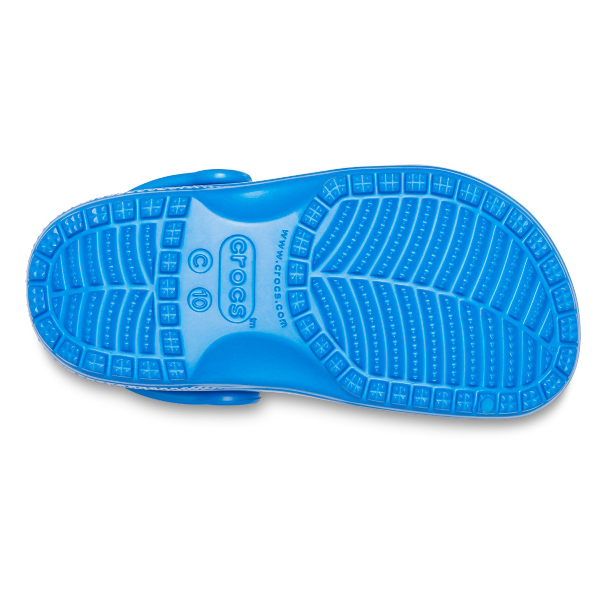 Saboți Crocs Classic Toddlers New clog Albastru - Bright Cobalt
