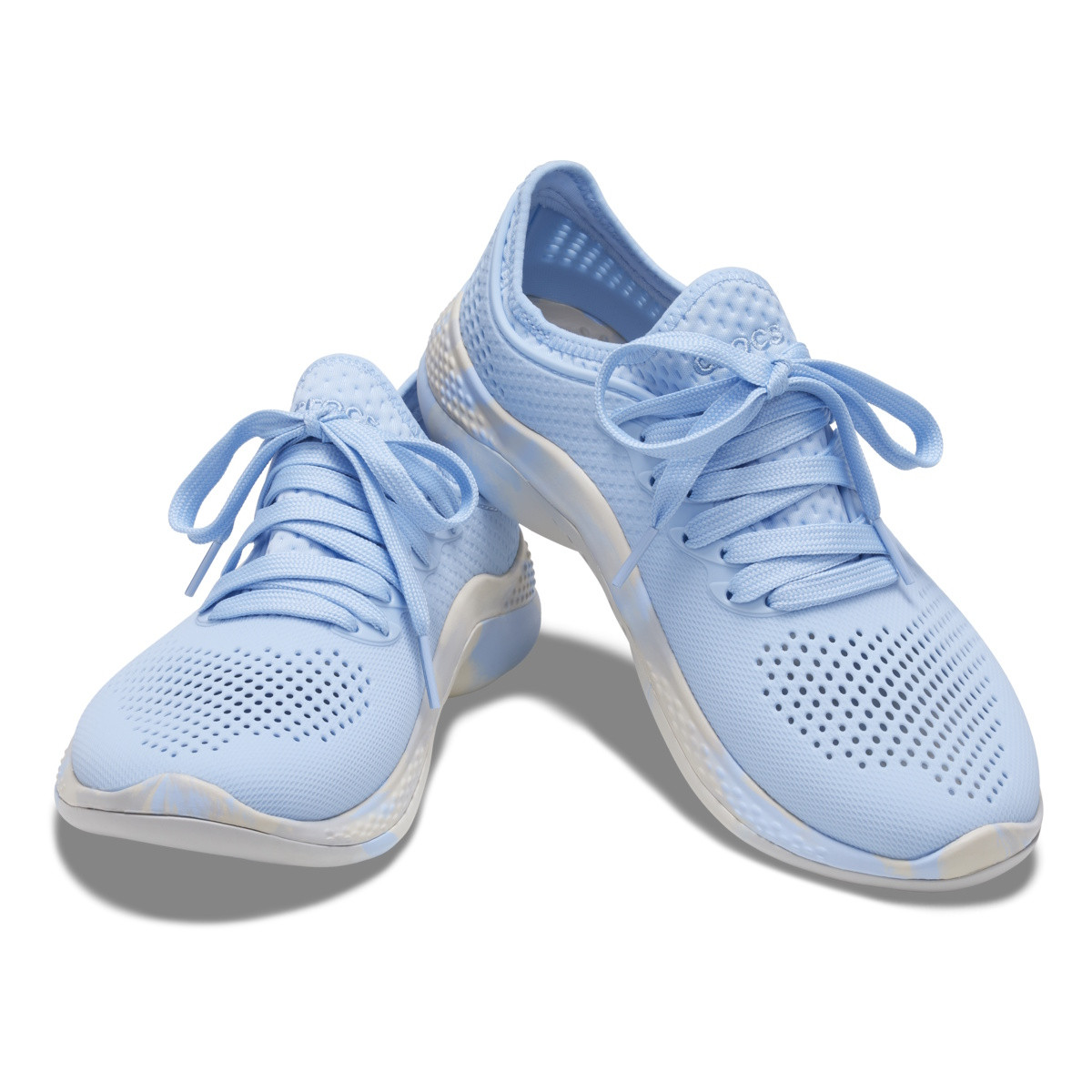 Pantofi Crocs LiteRide 360 Marbled Pacer W Albastru - Blue Calcite/Multi - 3 | YEO