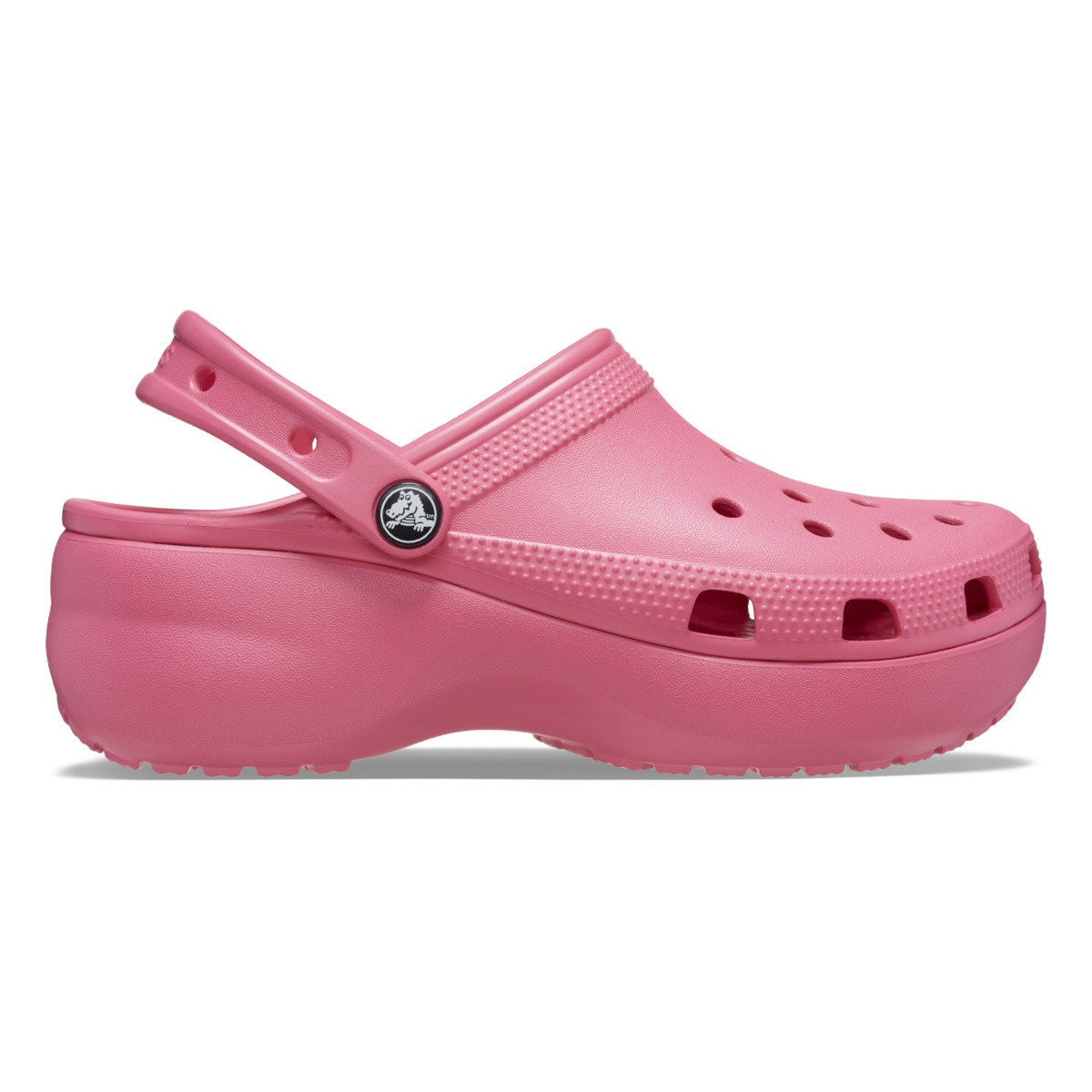 Saboți Crocs Women\'s Classic Platform Clog Roz - Hyper Pink