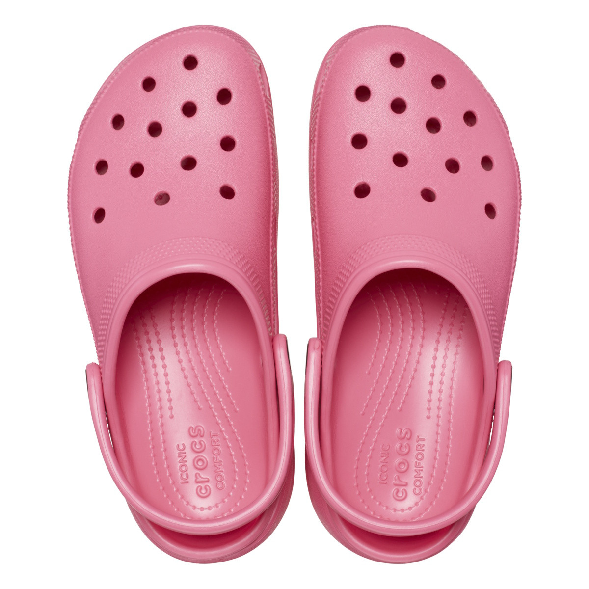 Saboți Crocs Women\'s Classic Platform Clog Roz - Hyper Pink - 4 | YEO