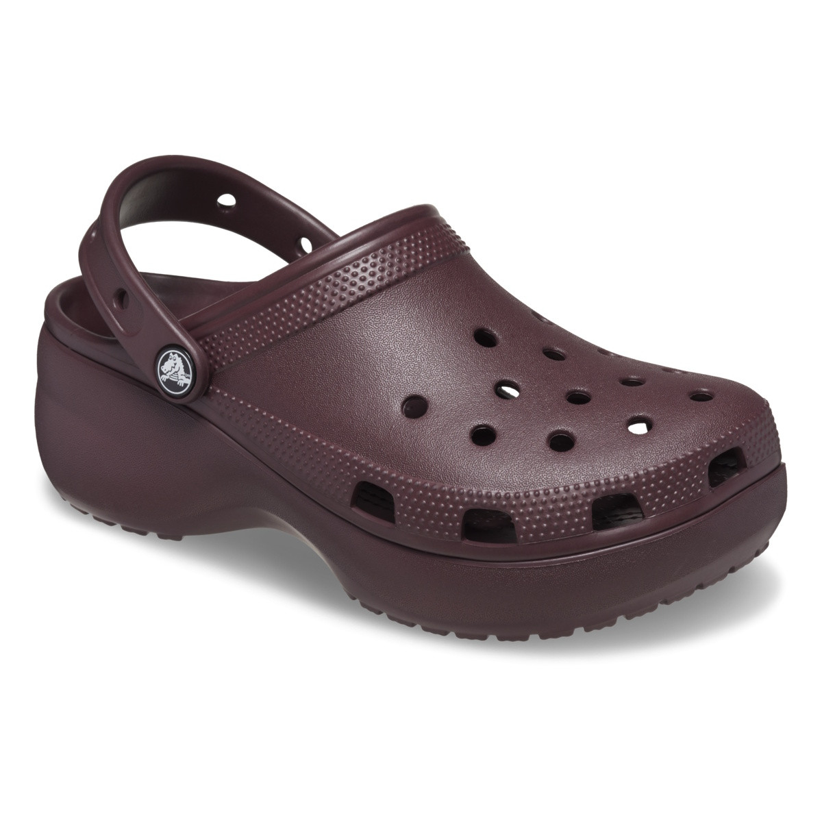 Saboți Crocs Women\'s Classic Platform Clog Bordo - Dark Cherry - 1 | YEO