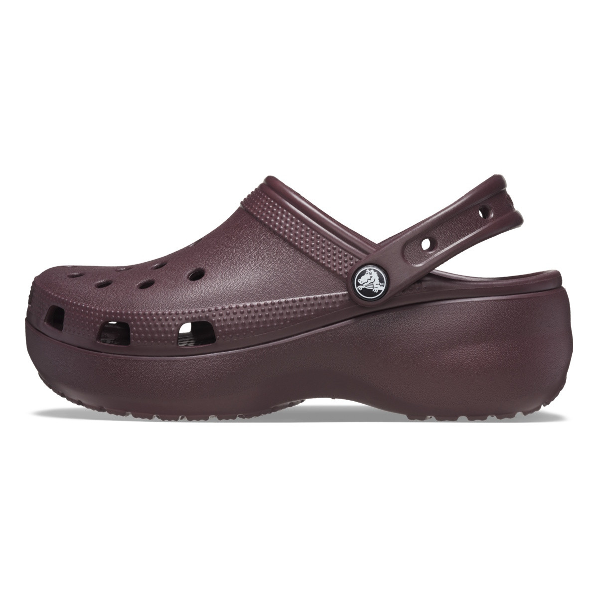 Saboți Crocs Women\'s Classic Platform Clog Bordo - Dark Cherry - 2 | YEO