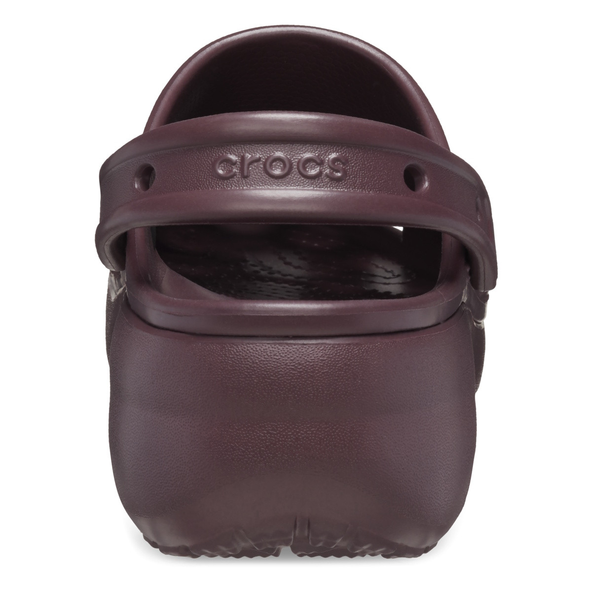 Saboți Crocs Women\'s Classic Platform Clog Bordo - Dark Cherry - 5 | YEO