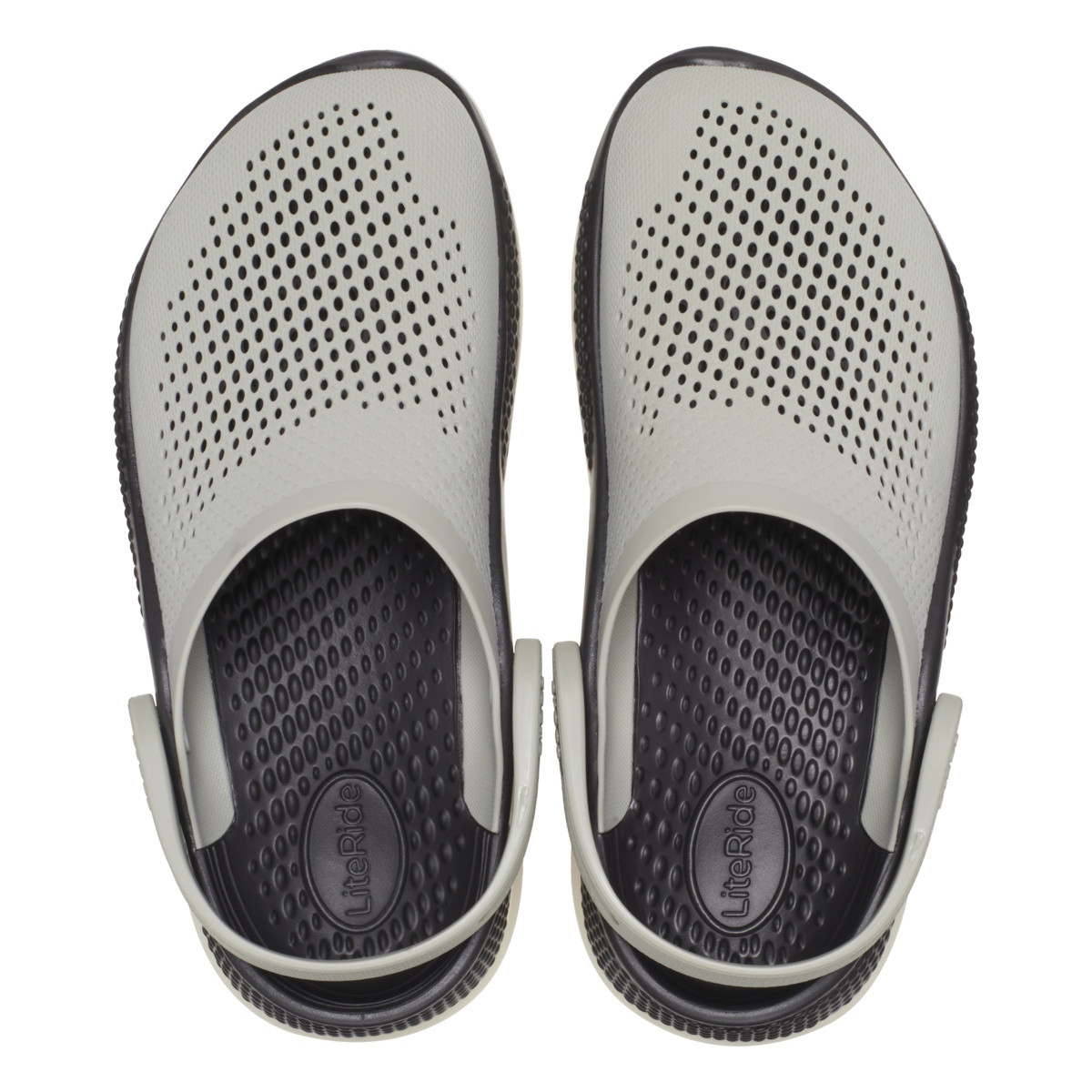 Saboti Crocs LiteRide 360 Clog Negru - Elephant/Black - 4 | YEO