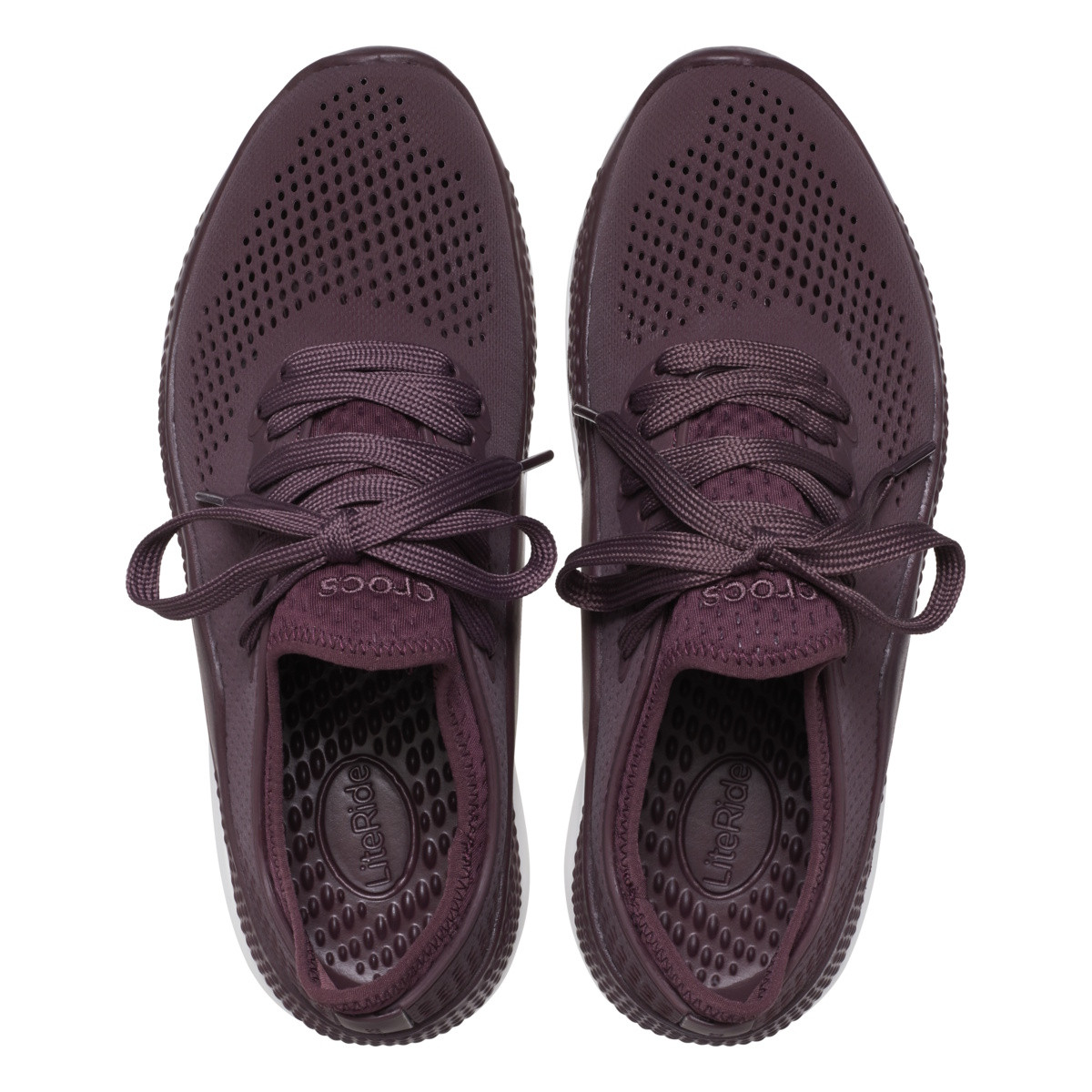 Pantofi Crocs LiteRide 360 Pacer W Bordo - Dark Cherry - 4 | YEO