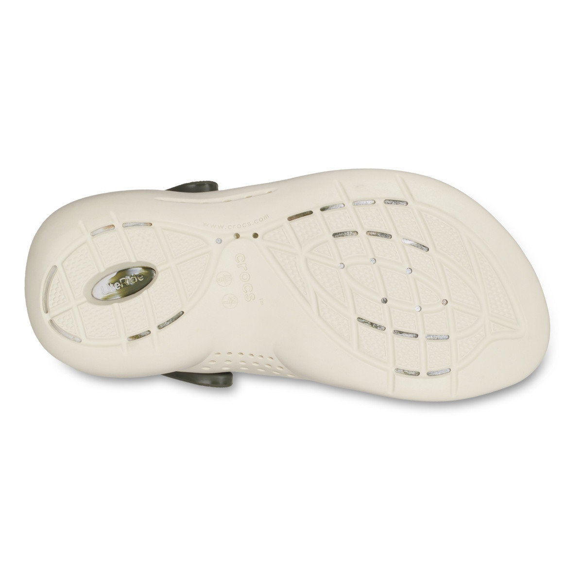 Saboti Crocs LiteRide 360 Marbled Clog Verde - Army Green/Multi - 6 | YEO