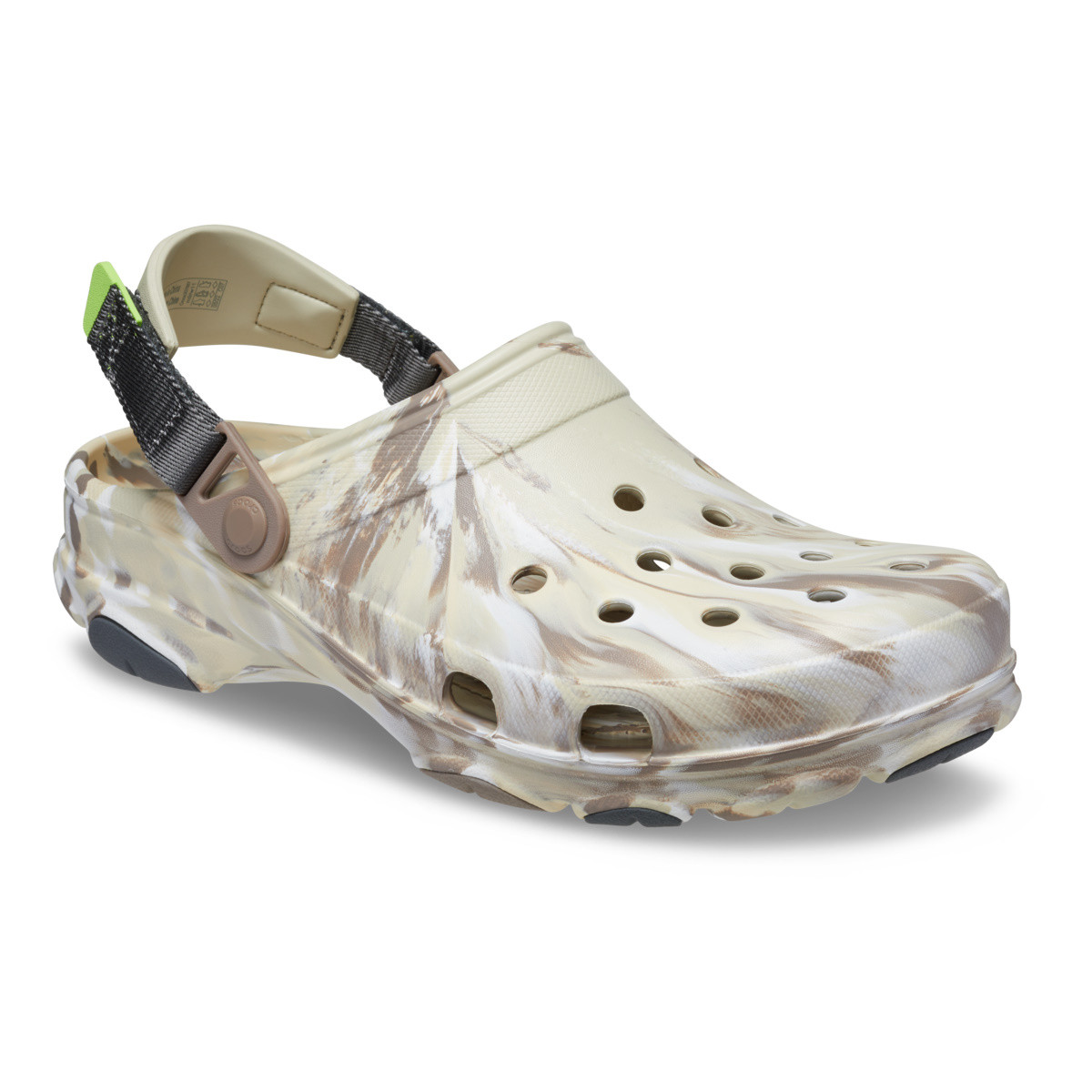 Saboti Crocs Classic All Terrain Marbled Clog Bej - Bone/Multi - 1 | YEO