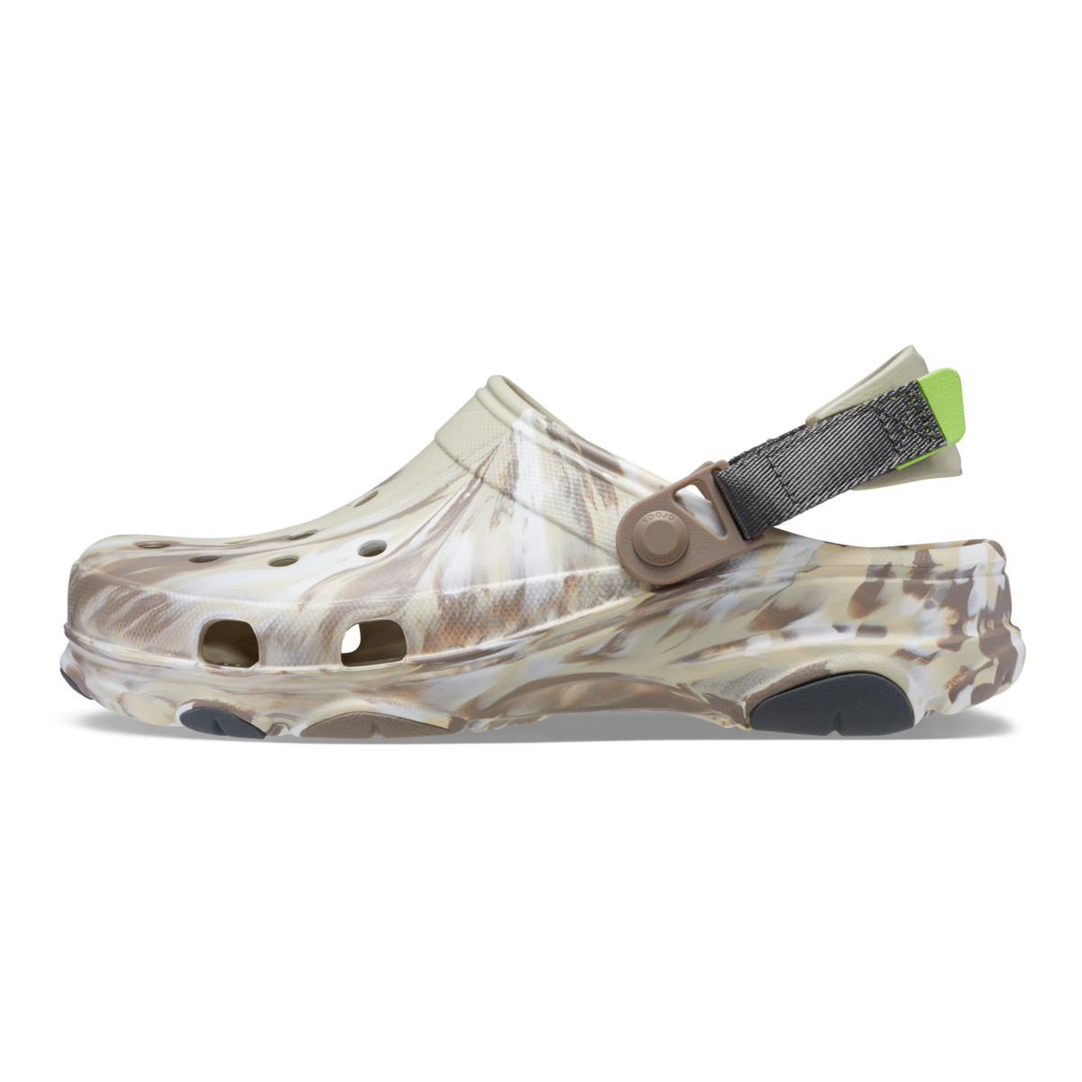 Saboti Crocs Classic All Terrain Marbled Clog Bej - Bone/Multi - 2 | YEO