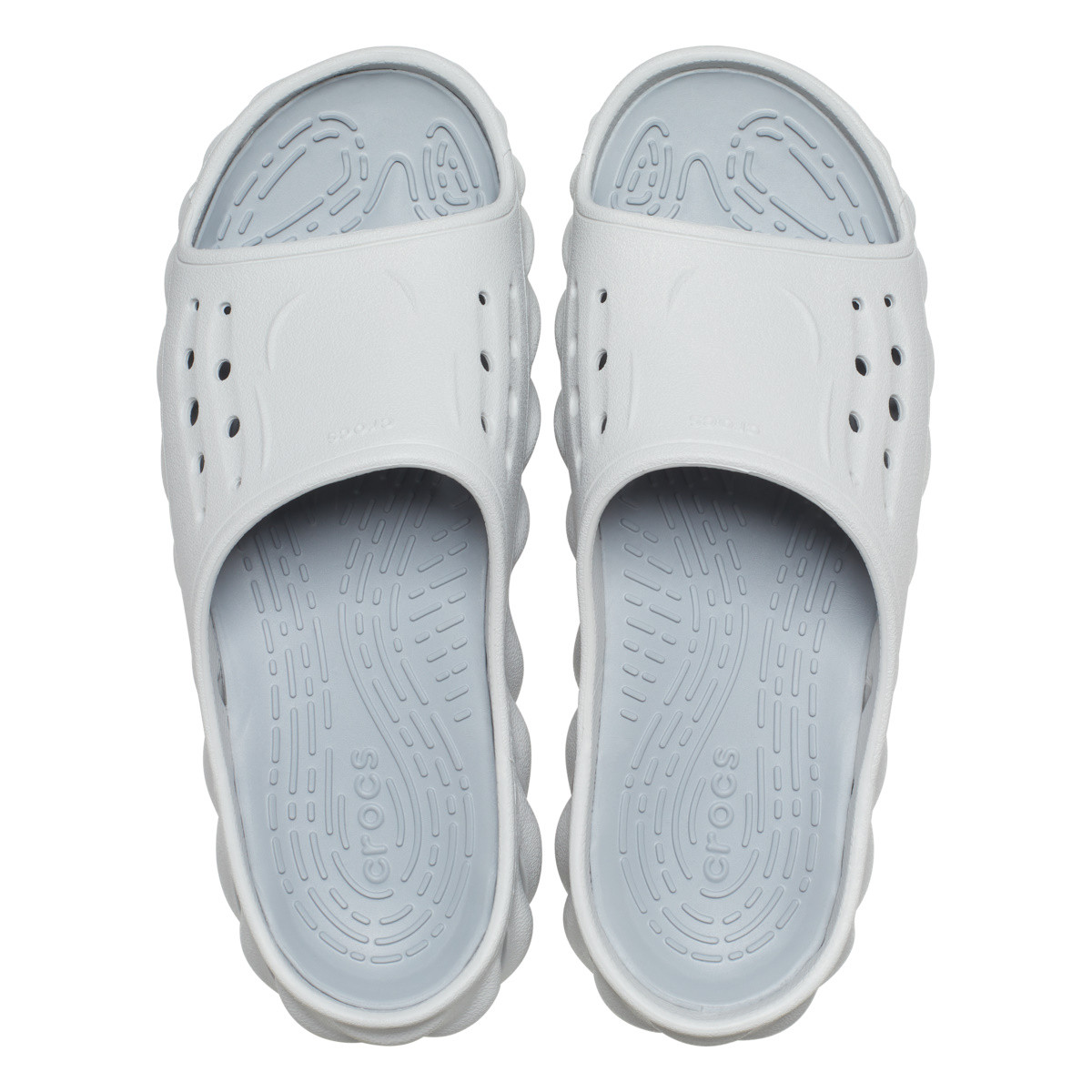 Papuci Crocs Echo Slide Gri - Atmosphere - 4 | YEO