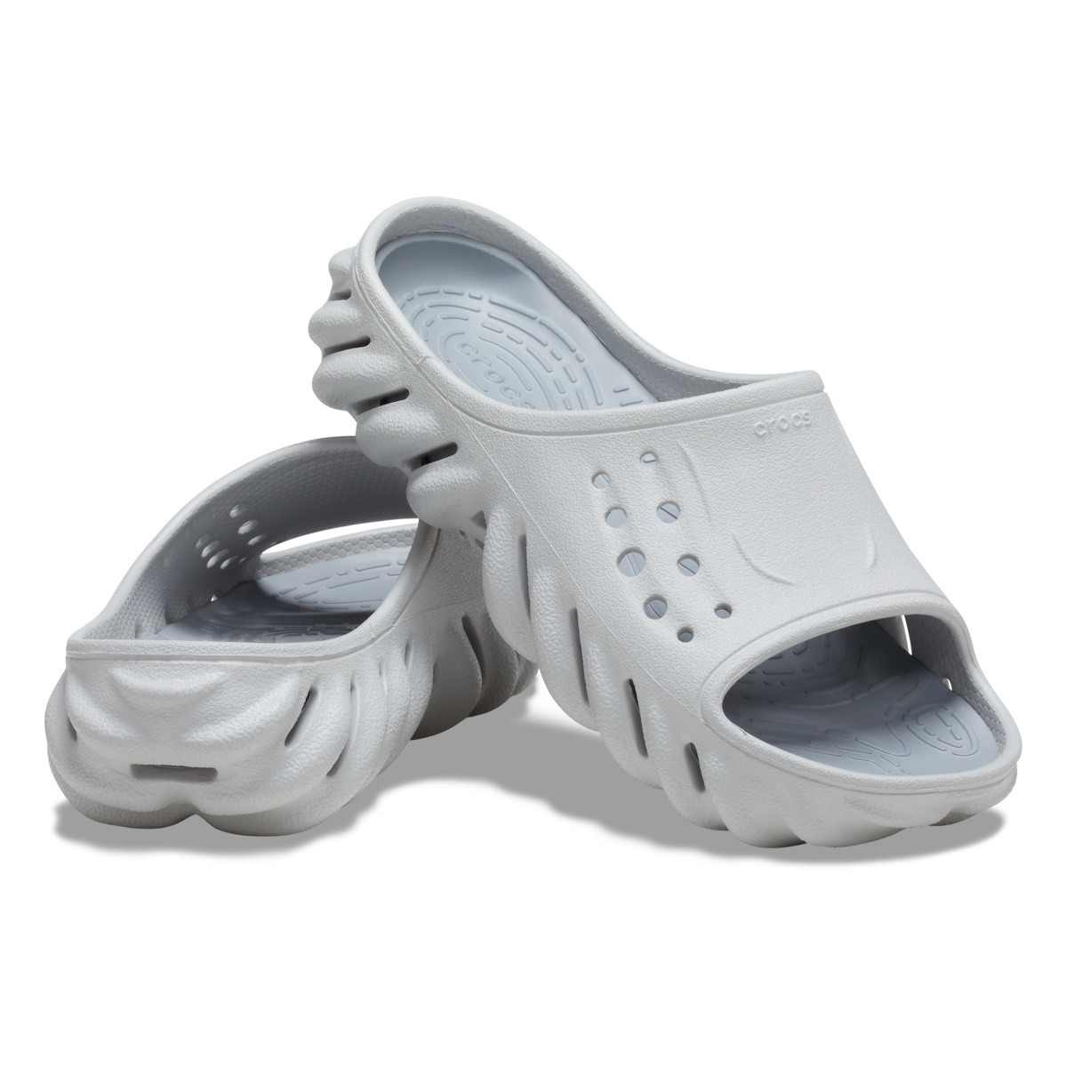 Papuci Crocs Echo Slide Gri - Atmosphere - 3 | YEO