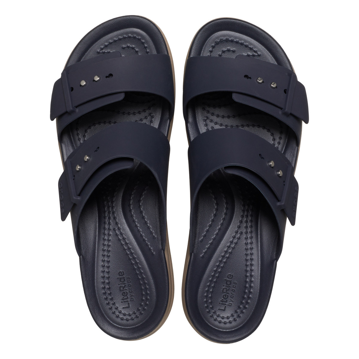 Sandale Crocs Women’s Brooklyn Low Wedge Sandal Albastru - Deep Navy - 4 | YEO