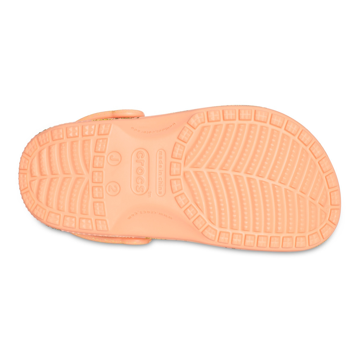 Saboti Crocs Classic Pool Party Clog Kids Galben - Papaya