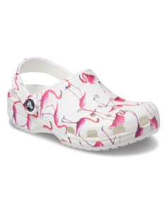 Saboti Crocs Classic Pool... Multicolor - White/Flamingo 2