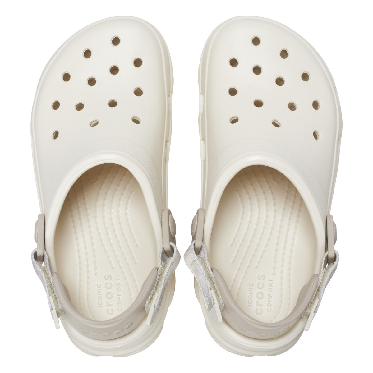 Saboti Crocs Classic All-Terrain Clog Kids Bej - Cobblestone/Stucco - 4 | YEO