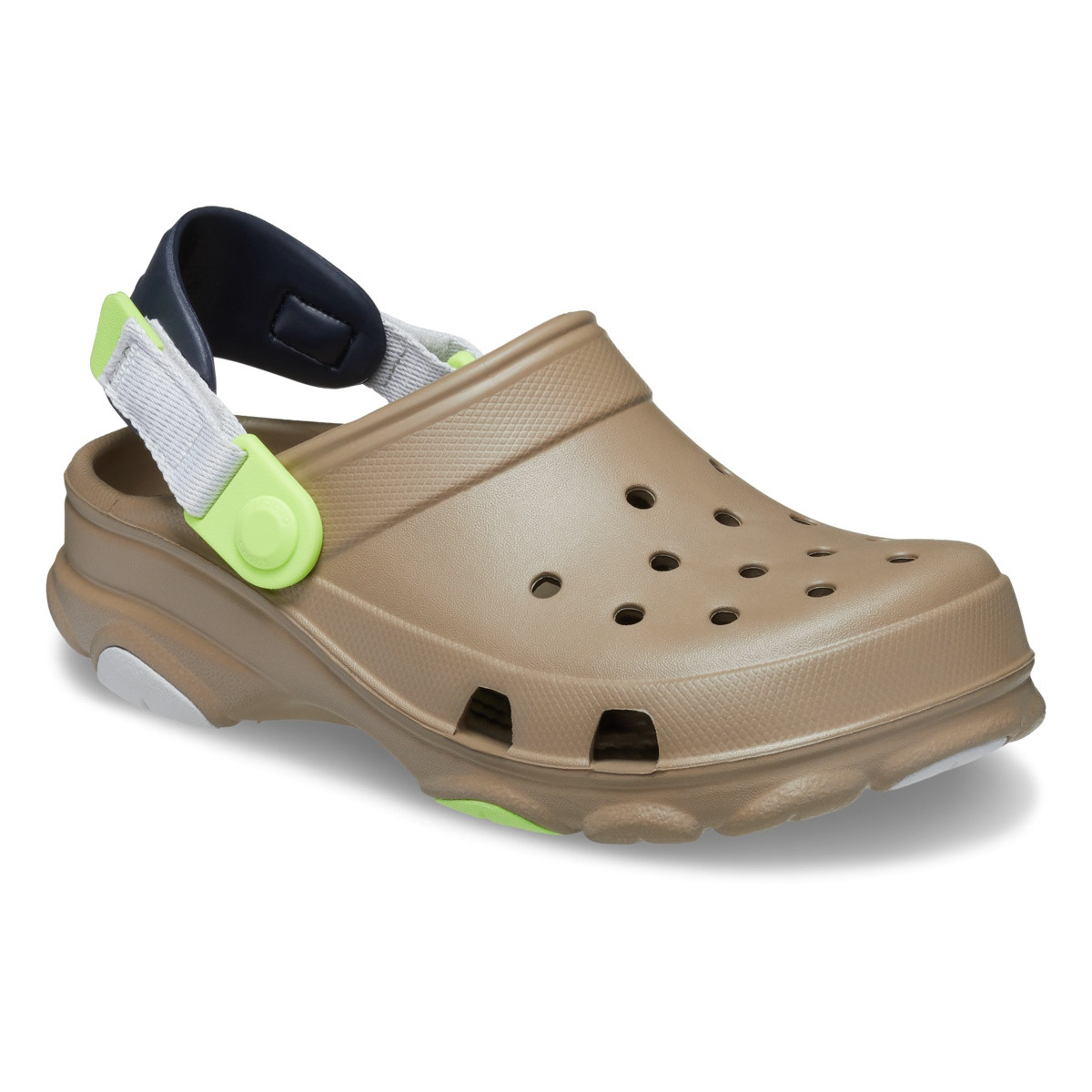 Saboti Crocs Classic All-Terrain Clog Kids Maro - Khaki/Multi - 1 | YEO