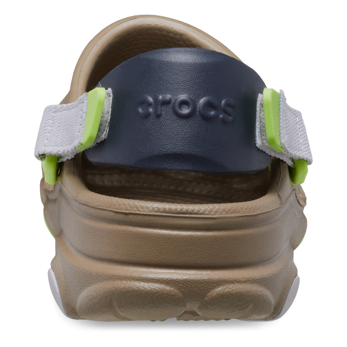 Saboti Crocs Classic All-Terrain Clog Kids Maro - Khaki/Multi - 4 | YEO