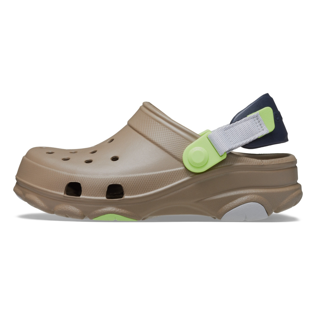 Saboti Crocs Classic All-Terrain Clog Kids Maro - Khaki/Multi - 2 | YEO