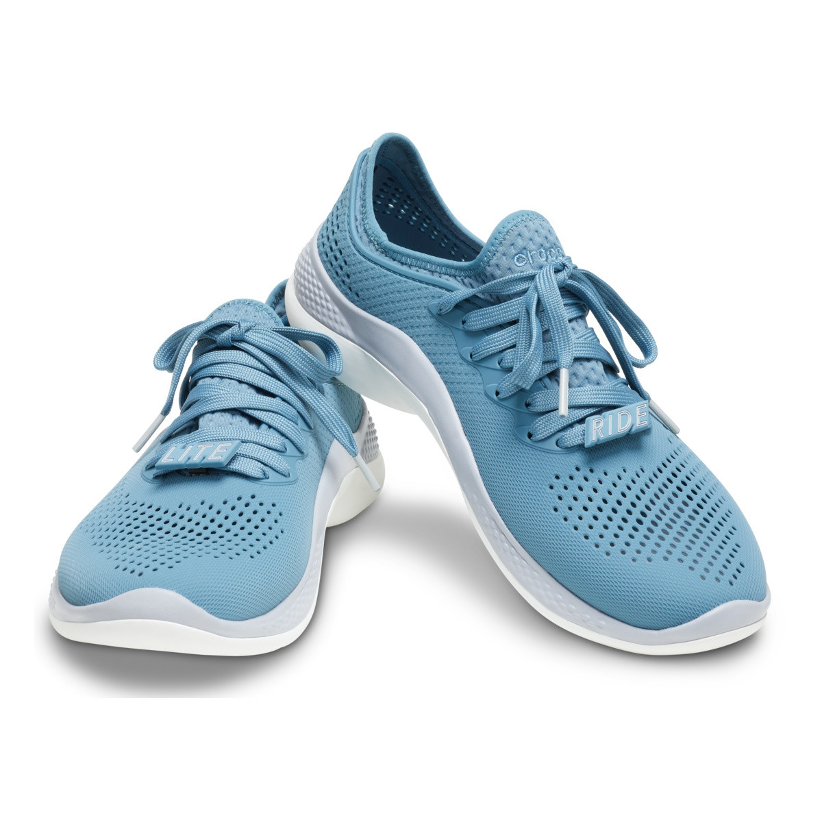 Pantofi Crocs LiteRide 360 Pacer M Albastru - Blue Steel/Microchip - 3 | YEO