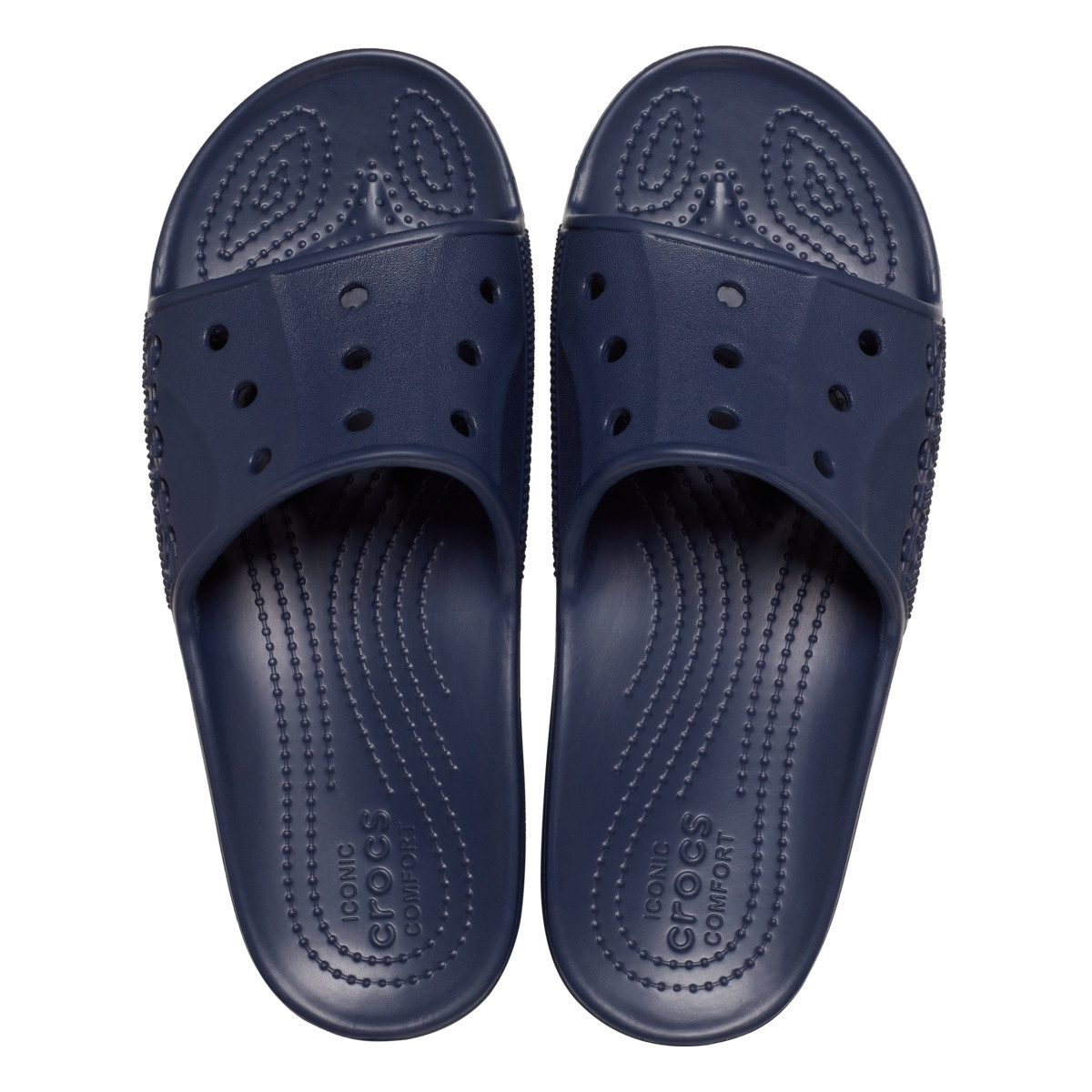 Papuci Crocs Baya II Slide Bleumarin - Navy - 4 | YEO