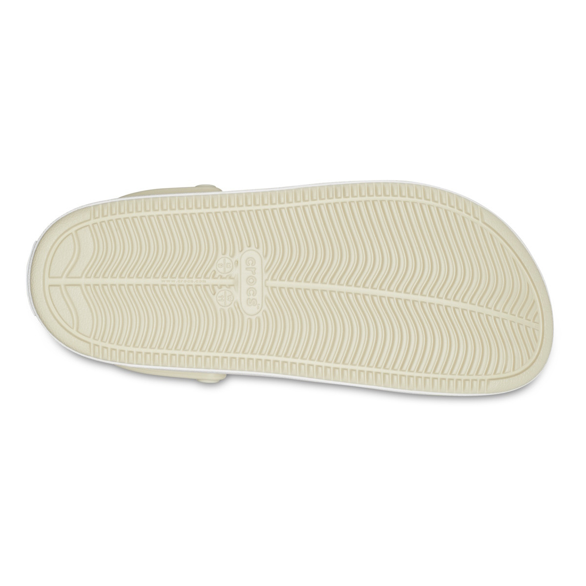 Saboți Crocs Crocband Off Court Clog Bej - Bone
