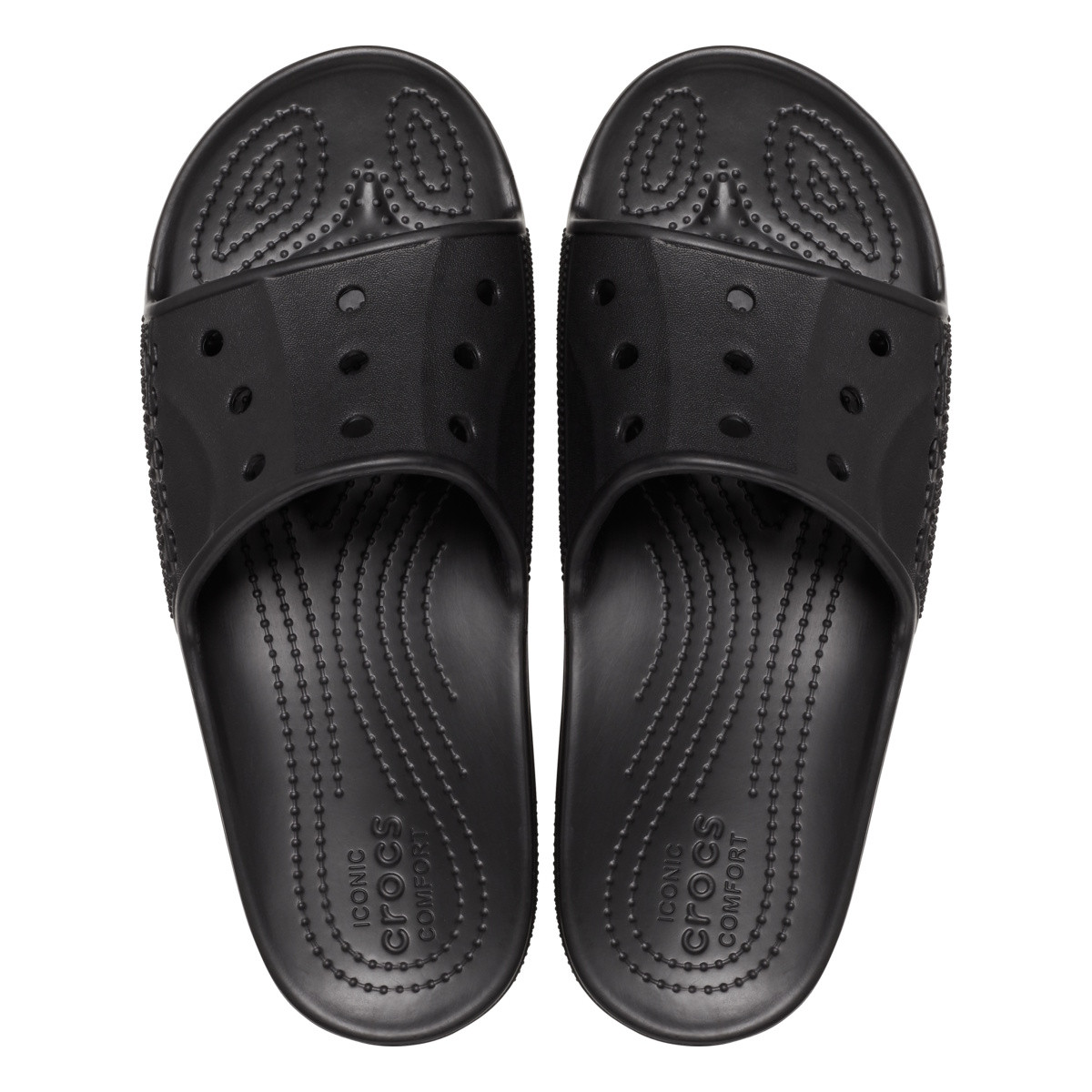 Papuci Crocs Baya II Slide Negru - Black - 3 | YEO