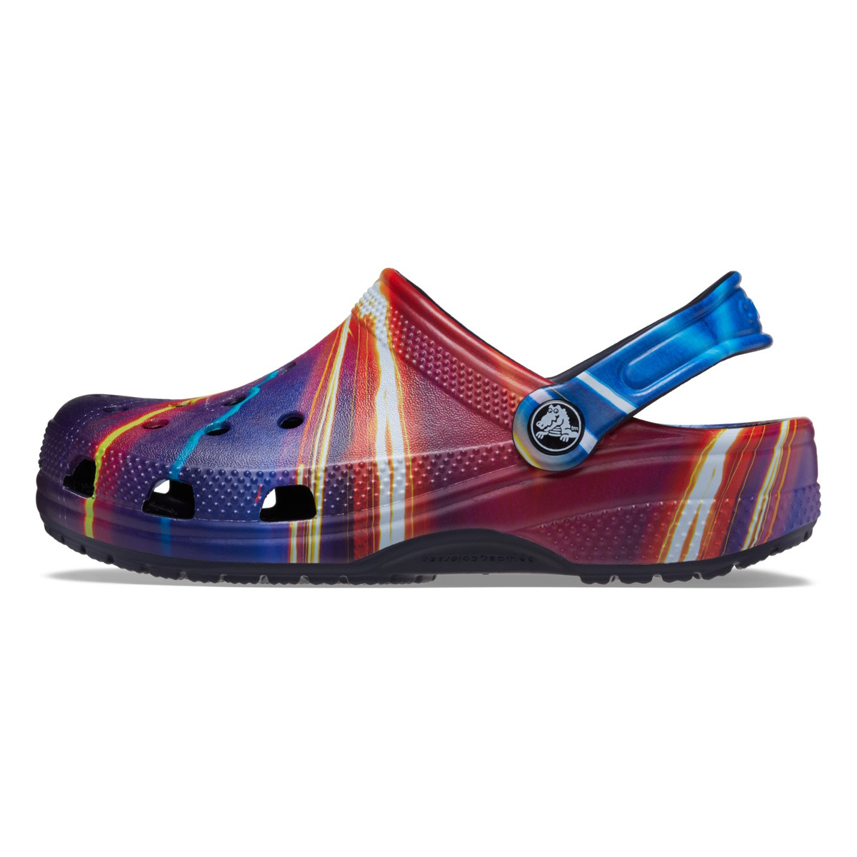 Saboti Crocs Classic Toddler Meta Scape Clog Albastru - Deep Navy/Multi - 2 | YEO