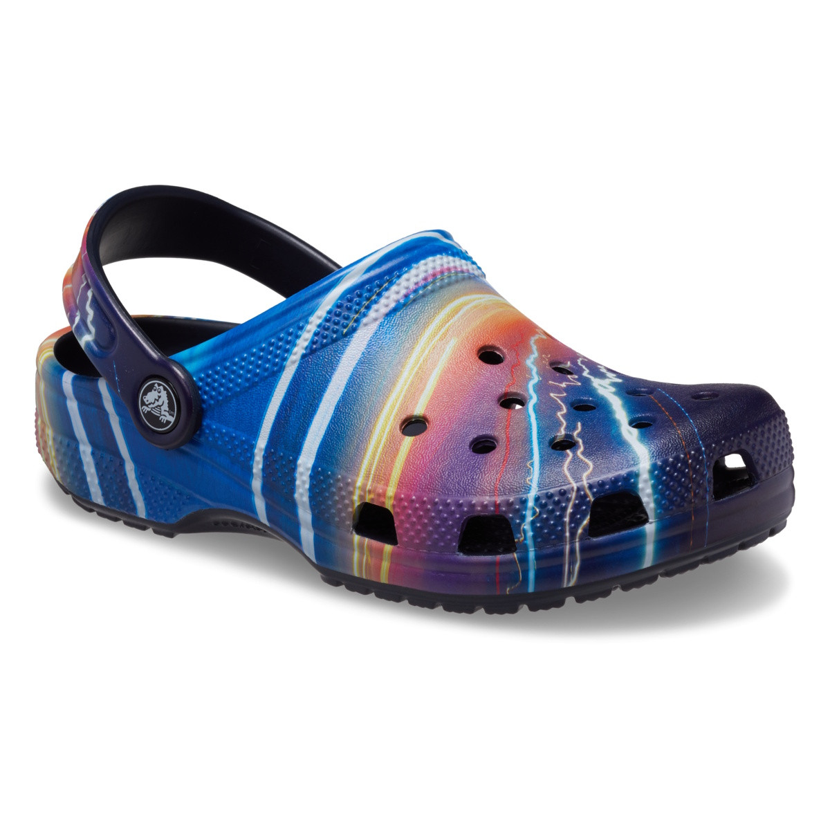 Saboti Crocs Classic Toddler Meta Scape Clog Albastru - Deep Navy/Multi - 1 | YEO
