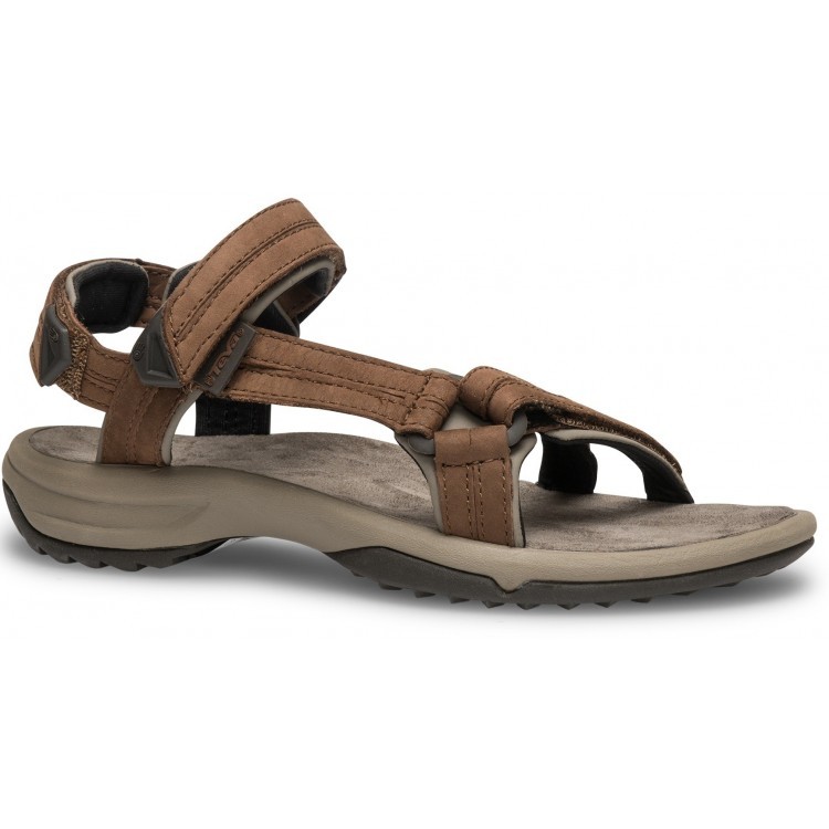 Sandale Teva Terra Fi Lite Leather Women Maro - Brown - 1 | YEO
