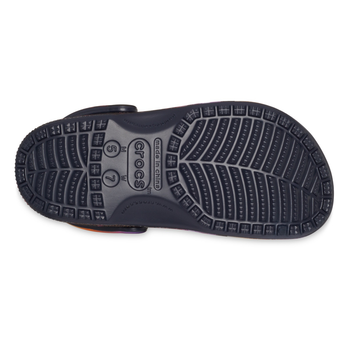 Saboti Crocs Classic Meta Scape Clog Albastru - Deep Navy