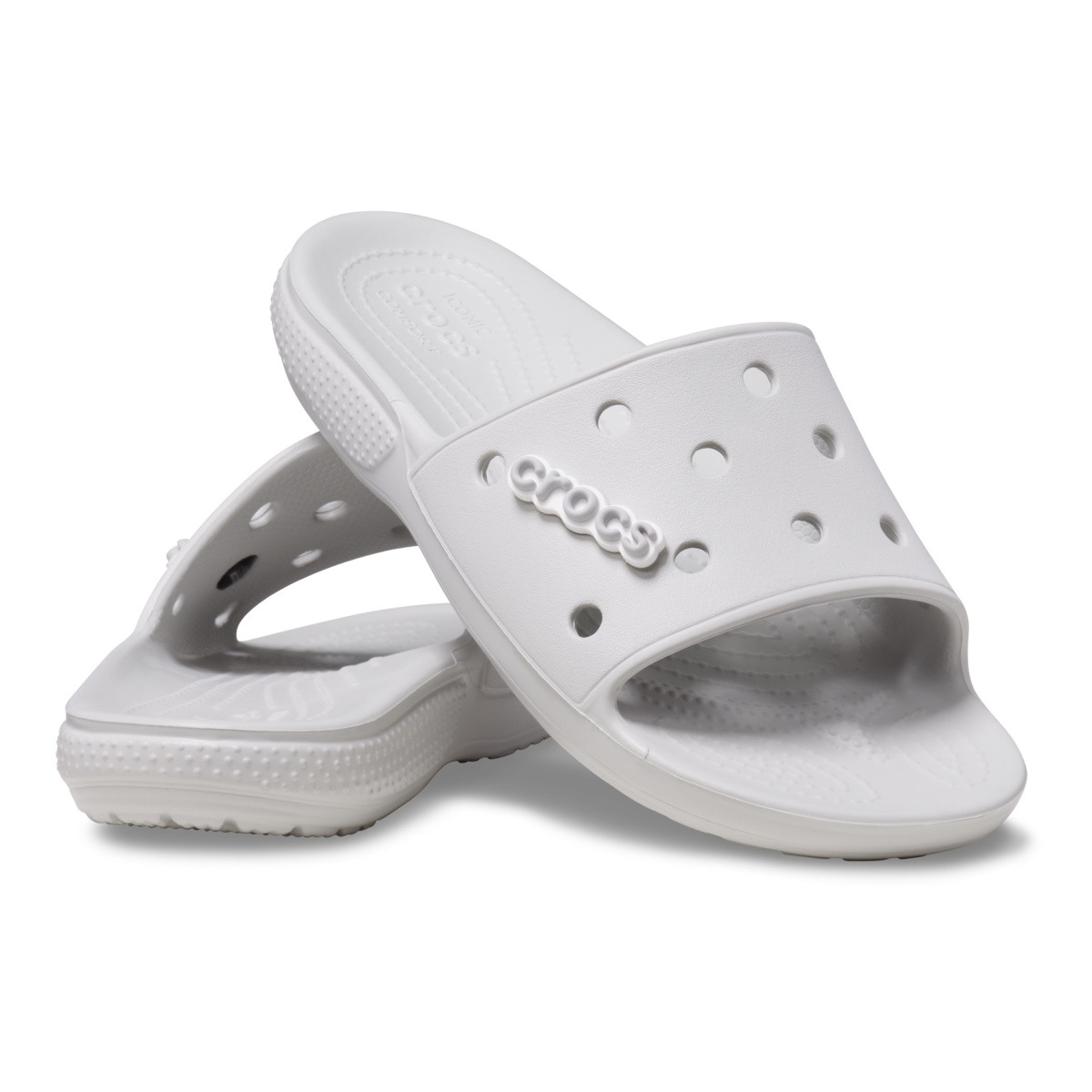 Papuci Classic Crocs Slide Iconic Crocs Comfort Gri - Atmosphere - 4 | YEO