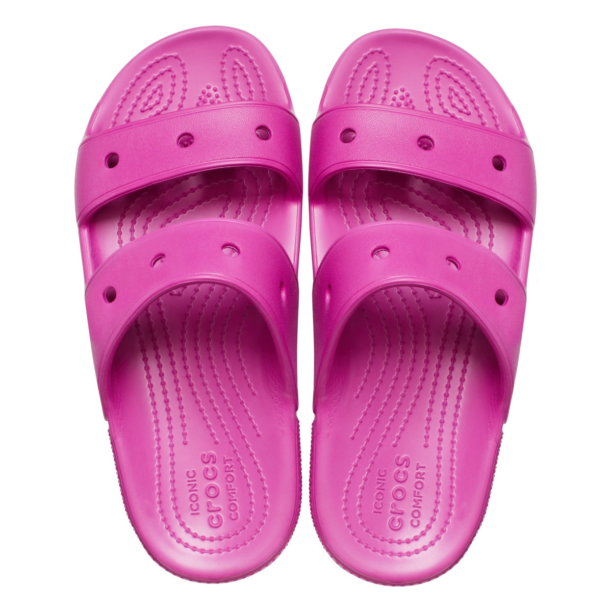Papuci Crocs Classic Crocs Sandal Roz - Fuchsia Fun - 4 | YEO