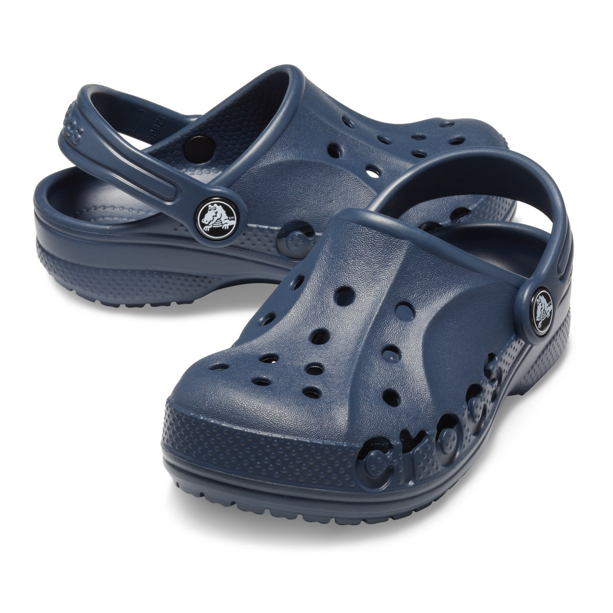 Saboți Crocs Baya Kids Clog Bleumarin - Navy - 3 | YEO