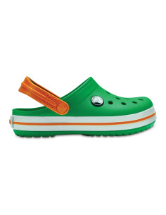 Saboti Crocs Crocband Kids Verde - Grass Green/White/Blazin G Orange