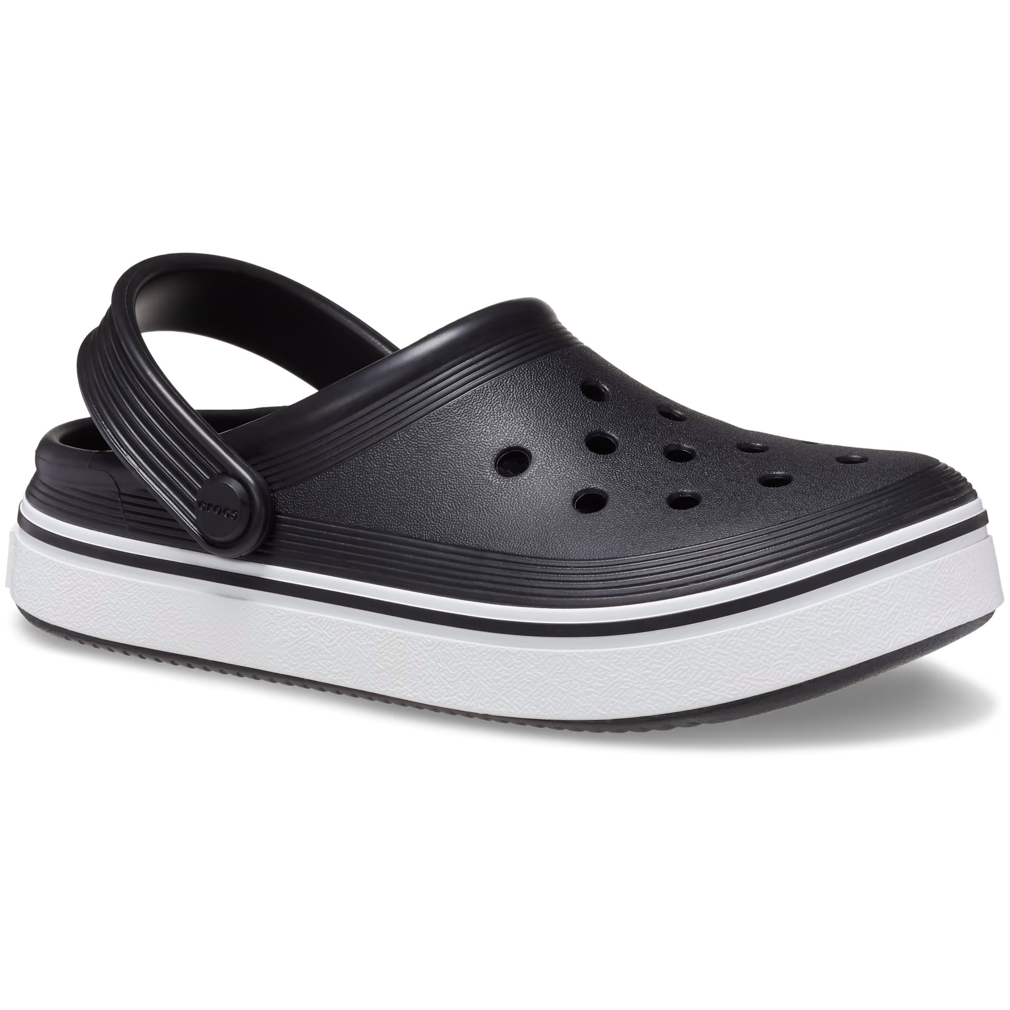 Saboți Crocs Crocband Off Court Clog Kids Negru - Black - 1 | YEO