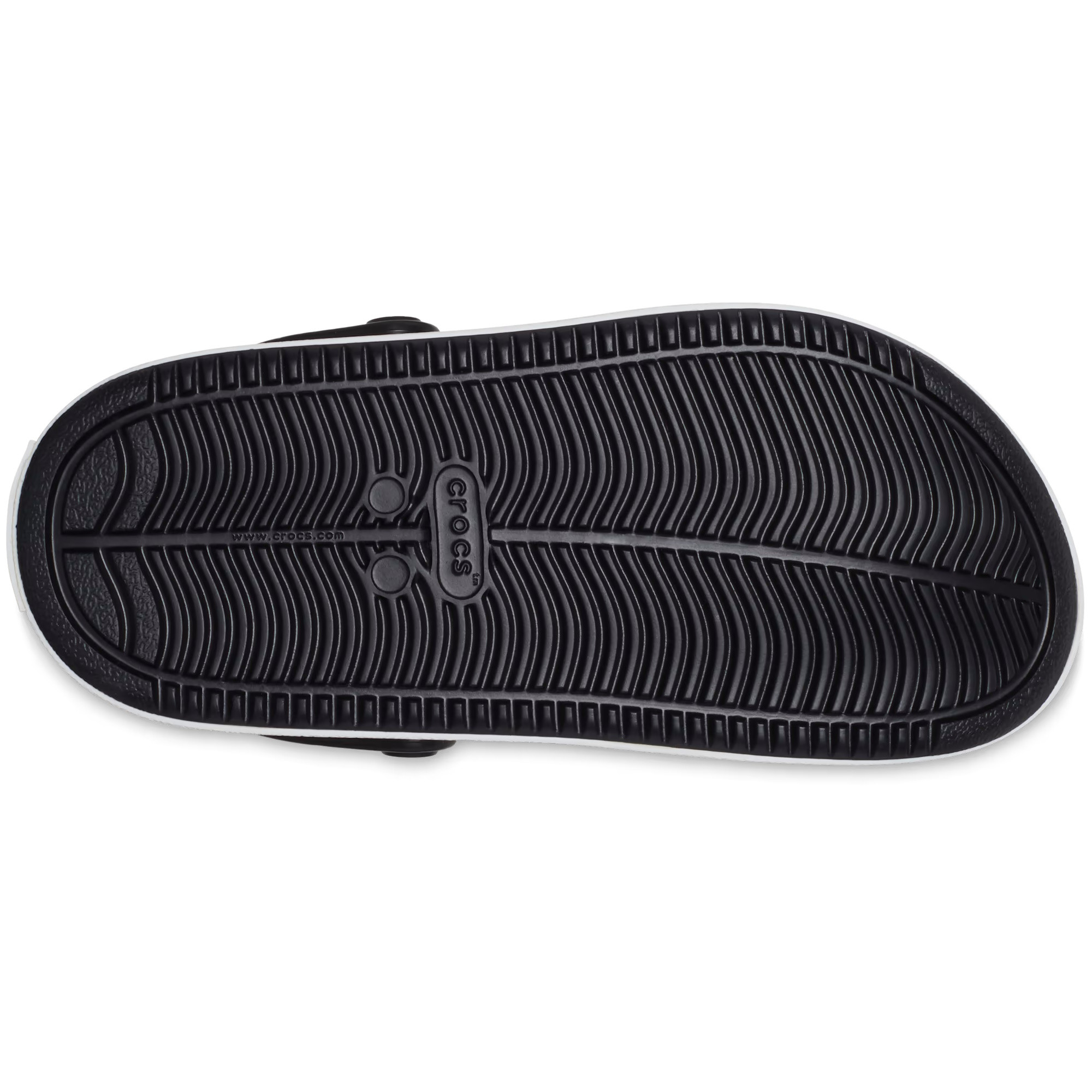 Saboți Crocs Crocband Off Court Clog Kids Negru - Black