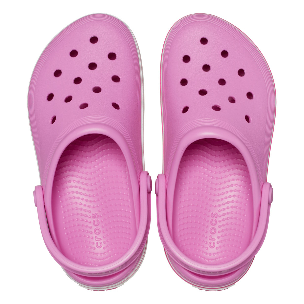Saboți Crocs Toddler Crocband Off Court Clog Roz - Taffy Pink - 4 | YEO