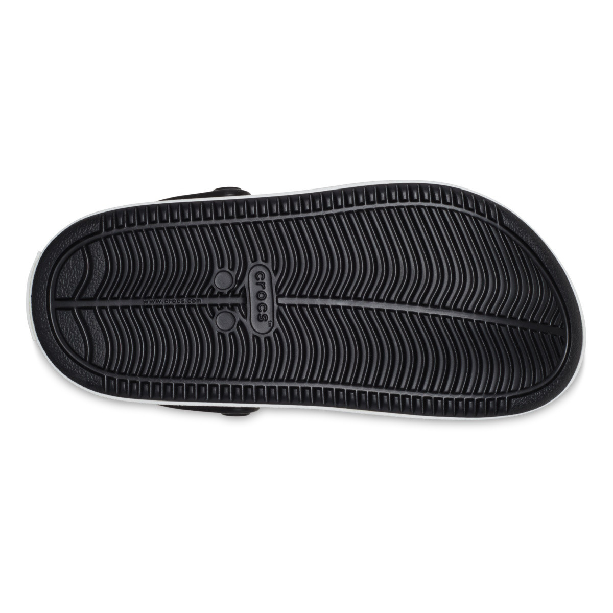 Saboți Crocs Toddler Crocband Off Court Clog Negru - Black