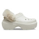 Saboti Crocs Stomp Lined Clog Culoare Bej - Stucco