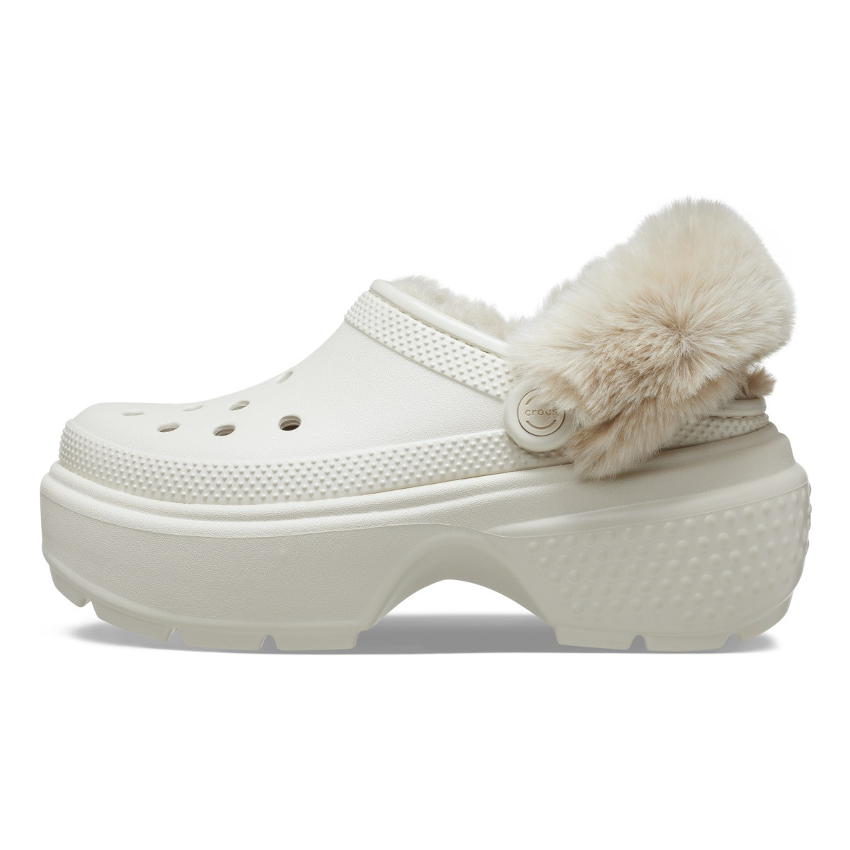 Saboti Crocs Stomp Lined Clog Bej - Stucco - 2 | YEO